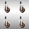 Service Caster 4 Inch 316SS High Temp Glass Filled Nylon 1 Inch Expanding Stem Caster Set SCC-SS316EX20S414-GFNSHT-1-4 - alternate 2